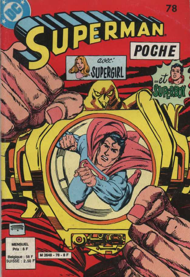 Scan de la Couverture Superman Poche n 78